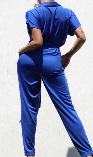 Azure Blue Jumpsuit