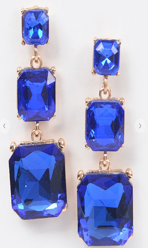 Azure Drop Earrings