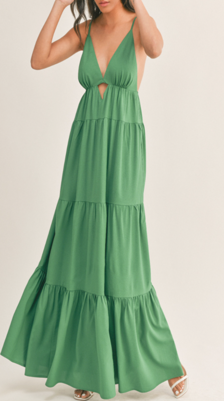 Ruffle Maxi Dress